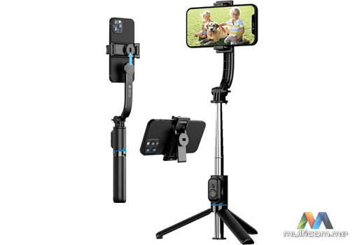 Devia Bluetooth selfie stick tripod 0
