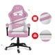 Huzaro Force 4.4 Pink Mesh gaming stolica