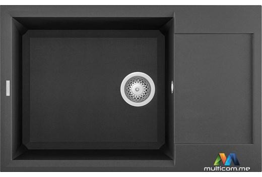 Elleci Easy 310 78x50cm 1VG nero metal 70