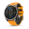 Garmin  Fenix 8 47mm Sapphire Titanium Orange