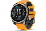 Garmin  Fenix 8 47mm Sapphire Titanium Orange