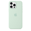 Apple iPhone 16 Pro Max Silicone Case with MagSafe Aquamarine