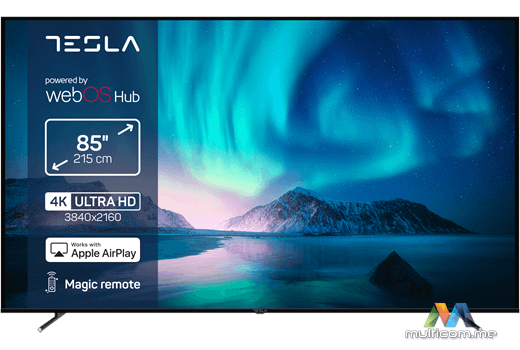Tesla 85E645BUW Televizor