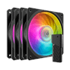 COOLERMASTER Mobius 120P ARGB 3-Pack Fan Kit