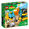 LEGO Truck and Tracked Excavator