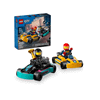 LEGO Go-Karts and Race Drivers