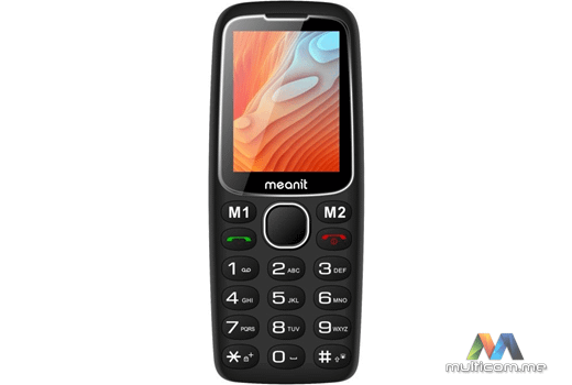MeanIT SENIOR 10 PLUS (crna) Mobilni telefon