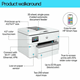 HP OfficeJet Pro 9730 Wide Format AIO Printer