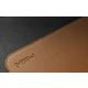 MIIW Monochrome leather mouse pad (Brown)