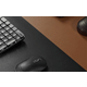 MIIW Monochrome leather mouse pad (Brown)