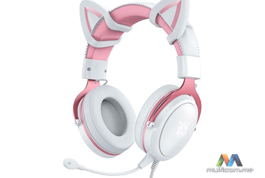 ONIKUMA X10 White/Pink/Cat Gaming slusalice