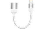 Swissten OTG Adapter Textile Lightning / USB-A 0,12 M White