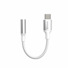 Swissten Textile USB-C / 3.5mm AUX 0,15 M White