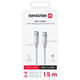 Swissten Textile II USB-C / USB-C 1.5m White