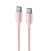 Swissten Textile II USB-C / USB-C 1.5m Pink