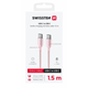 Swissten Textile II USB-C / USB-C 1.5m Pink