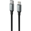 Swissten Textile II USB-C / Lightning 1.5m Black