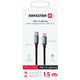 Swissten Textile II USB-C / Lightning 1.5m Black