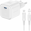 Swissten 1xUSB-C 20W Travel charger + kabl