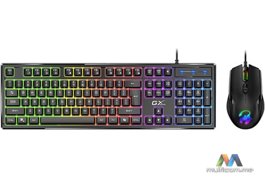 Genius SCORPION KM-GX6 Black combo Gaming tastatura