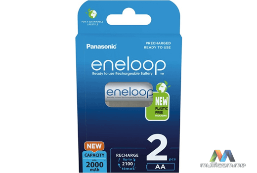 Panasonic ENELOOP AA 2000mAh 2pcs Baterija