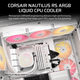 Corsair NAUTILUS 240 RS ARGB White vodeno hlađenje
