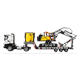 LEGO Volvo FMX Truck and EC230 Electric Excavator