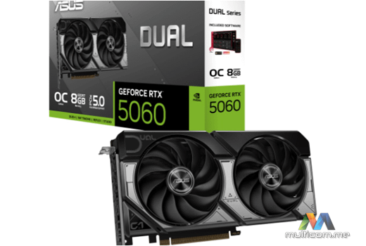 ASUS DUAL-RTX5060-O8G Graficka kartica