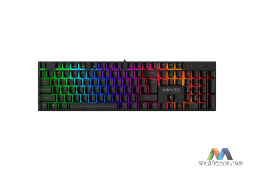 Armaggeddo MKA 7C BLACK (Clicky) Gaming tastatura