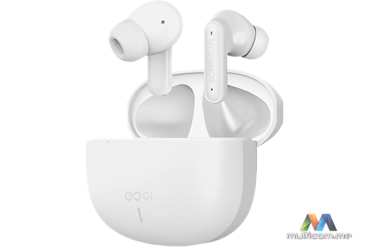 SONICGEAR EarPump TWS Q1 ANC White