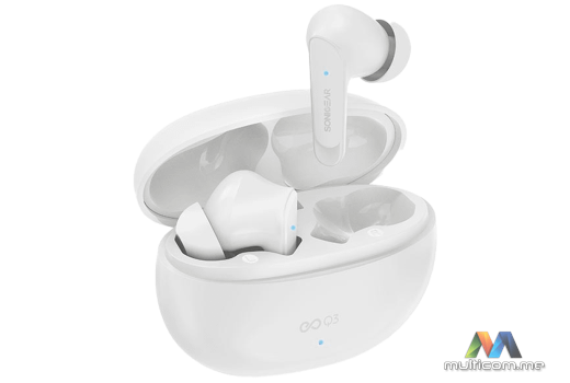 SONICGEAR EarPump TWS Q3 ANC WHITE