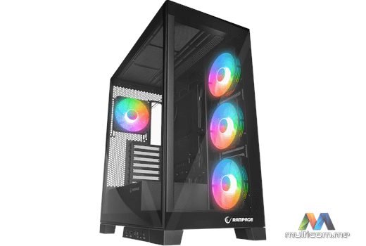 Rampage HYDRA V2 Black Kuciste