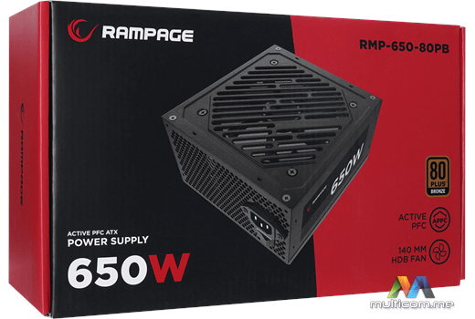 Rampage RMP-650-80PB