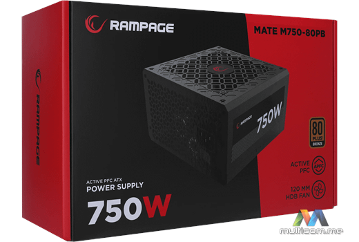 Rampage MATE M750-80PB