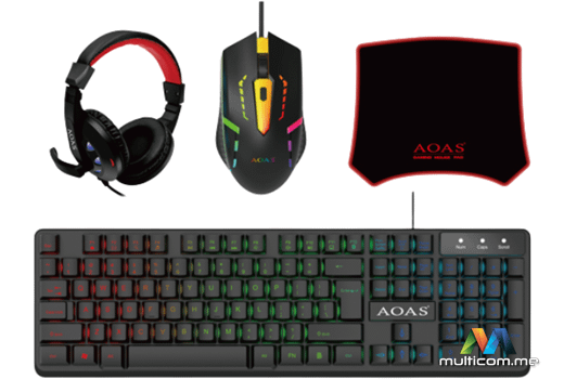 AOAS WB-1077 Gaming tastatura