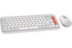 Logitech POP Icon Combo Off White / Orange