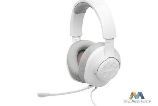 JBL Quantum 100M2 White Gaming slusalice