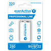 everActive Ni-MH 6F22 9V 320 mAh Professional Line baterija