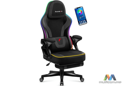 Huzaro Force 4.6 RGB Black Mesh