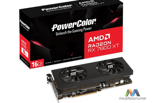Powercolor RX7800XT 16G-P Graficka kartica