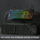 REDRAGON Shiva Lite K525 Black Gaming tastatura
