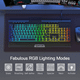 REDRAGON Shiva Lite K525 Black Gaming tastatura