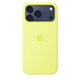 Apple iPhone 17 Pro Max Silicone Case with MagSafe – Neon Yellow