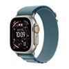 Apple Watch Ultra 3 Cellular 49mm Natural Titanium Case (Light Blue Alpine Loop)