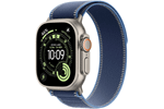 Apple Watch Ultra 3 Cellular 49mm Natural Titanium (Blue - Bright Blue Trail Loop) - S / M