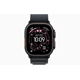 Apple Watch Ultra 3 Cellular 49mm Black Titanium (Black Alpine Loop) - Large