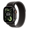 Apple Watch Ultra 3 Cellular 49mm Black Titanium (Black - Charcoal Trail Loop) - S / M