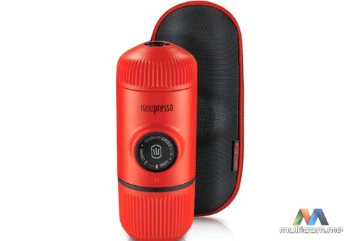 Wacaco Nanopresso Lava Red w Case