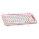 Logitech POP Icon Keys Off Rose tastatura