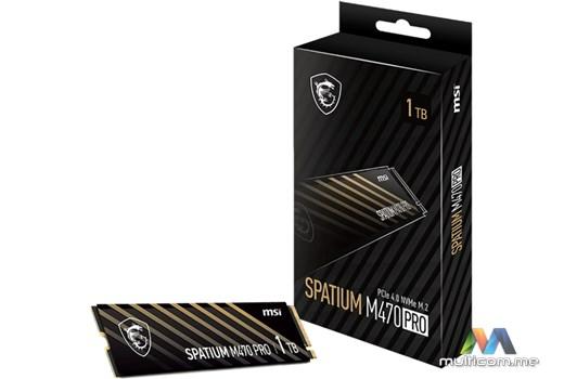 MSI SPATIUM M470 PRO 1TB SSD SSD disk